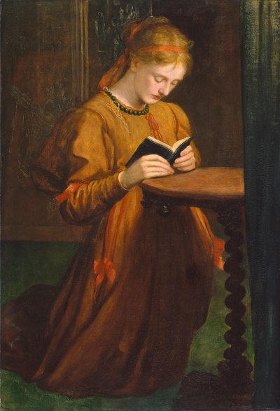 May Prinsep (Modlitwa) 1867 (olej na płótnie) autorstwa George Frederic Watts