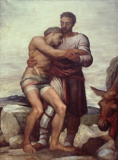 Dobry Samarytanin autorstwa George Frederic Watts
