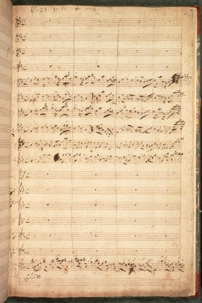 R.M.20.h.5 f18 Oryginalna ścieżka dźwiękowa do hymnu koronacyjnego dla Jerzego II i Królowej Karoliny autorstwa George Frederick Handel
