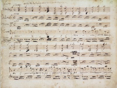 Tenor Aria, „Teraz, kiedy myślę o tym…” z Chandos Anthems Haendla autorstwa George Frederick Handel