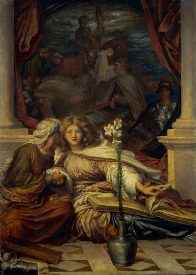 Britomart, 1877-78 autorstwa George Frederick Watts
