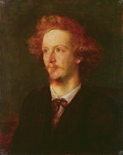Portret Algernona Charlesa Swinburne