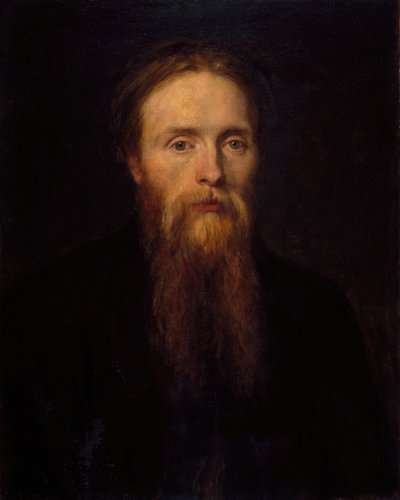Portret Sir Edwarda Burne-Jonesa 1833-1898, 1870 . autorstwa George Frederick Watts
