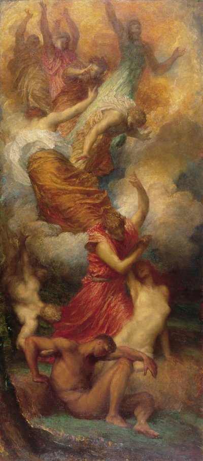 Stworzenie Ewy, ok. 1865-99 autorstwa George Frederick Watts