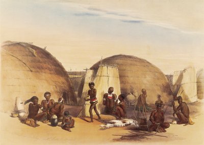 Życie w koraliku Zulu autorstwa George French Angas