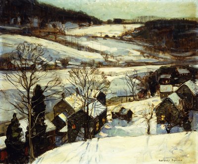Zimowy Zmierzch autorstwa George Gardner Symons
