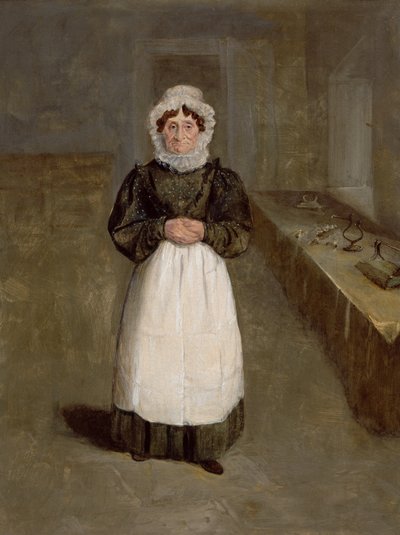 Portret gospodyni w Bramham Park, Yorkshire, zidentyfikowanej jako pani Brown, ok. 1822 (olej na płótnie) autorstwa George Garrard