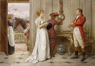 Południowy wiatr i zachmurzone niebo, autorstwa George Goodwin Kilburne