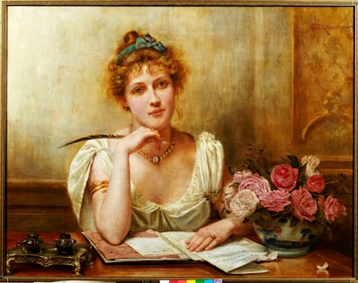 Litera autorstwa George Goodwin Kilburne