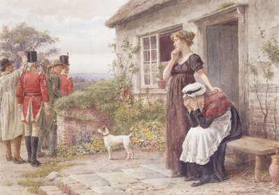 Gang prasowy, autorstwa George Goodwin Kilburne