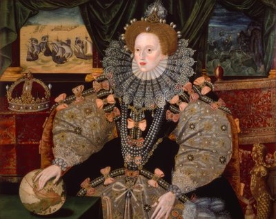 Elisabeth I. przeciwko Anglii / Gower autorstwa George Gower