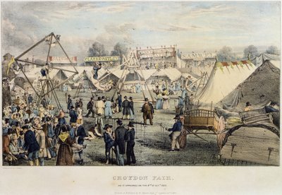 Jarmark Croydon, 1833 autorstwa George Hawkins