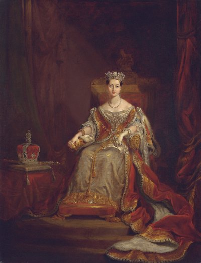 Królowa Wiktoria, 1838 autorstwa George Hayter