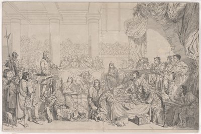 Proces Williama Lorda Russella autorstwa George Hayter