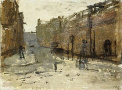 Praca w Rotterdamie autorstwa George Hendrik Breitner