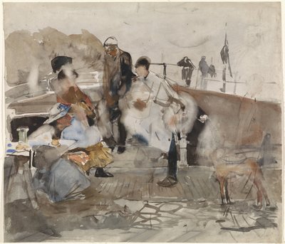 Firma na łodzi autorstwa George Hendrik Breitner