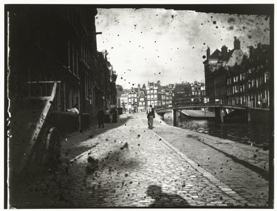 Widok na Looiersgracht w Amsterdamie autorstwa George Hendrik Breitner