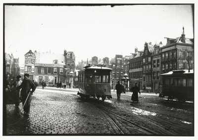Widok na Leidseplein w Amsterdamie autorstwa George Hendrik Breitner