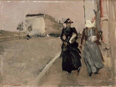 Podmuch wiatru autorstwa George Hendrik Breitner
