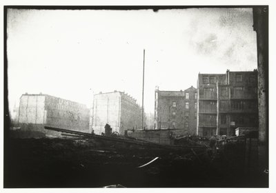 Nowa konstrukcja wzdłuż Kanału Jacoba van Lennepa w Amsterdamie autorstwa George Hendrik Breitner