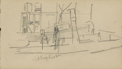 Holownik w kanale autorstwa George Hendrik Breitner