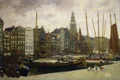 Damrak, Amsterdam autorstwa George Hendrik Breitner
