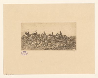 artyleria polowa autorstwa George Hendrik Breitner