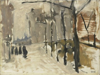 Widok w Hadze (?) autorstwa George Hendrik Breitner