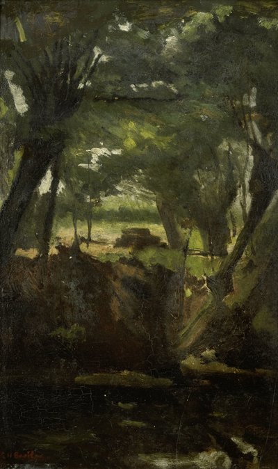 Zobacz w lesie autorstwa George Hendrik Breitner