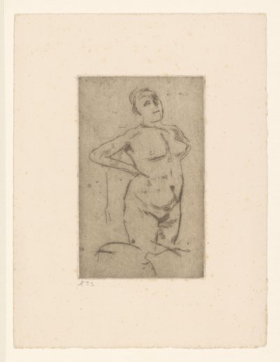 akt kobiecy autorstwa George Hendrik Breitner