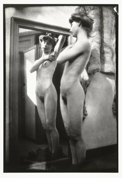 Akt kobiecy przed lustrem autorstwa George Hendrik Breitner