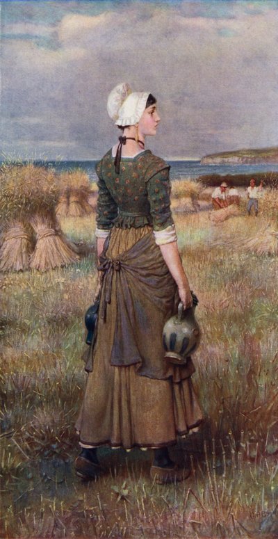 Evangeline (kolor lito) autorstwa George Henry (after) Boughton