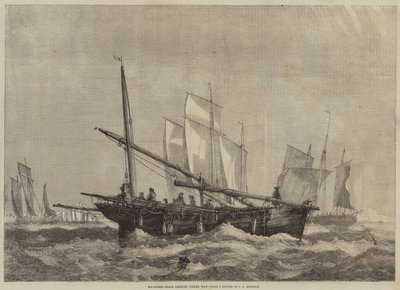 Makrele-Łodzie ruszają w drogę autorstwa George Henry Andrews