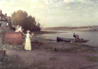 Jeszcze kilka miłych pożegnań, 1890 autorstwa George Henry Boughton