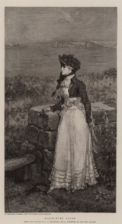 Czarnooka Susan autorstwa George Henry Boughton