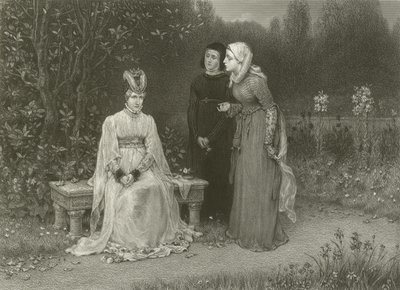 Królowa Izabela i jej Damy autorstwa George Henry Boughton