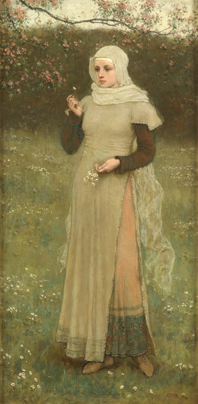 Kwiat autorstwa George Henry Boughton