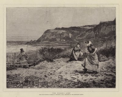 Akr Wdowy autorstwa George Henry Boughton