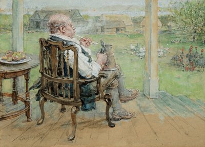 Nieznany obraz autorstwa George Henry Boughton