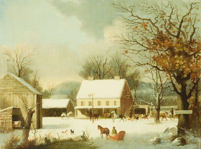 Nieznany obraz autorstwa George Henry Durrie
