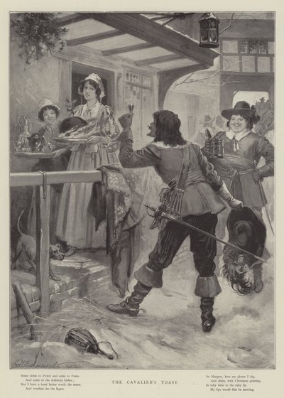 Toast Kawalera autorstwa George Henry Edwards