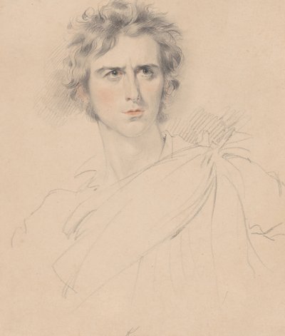 Edmund Kean w postaci Makbeta, 1814. autorstwa George Henry Harlow