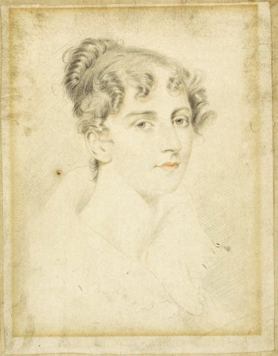 Portret Ann Denman Flaxman autorstwa George Henry Harlow