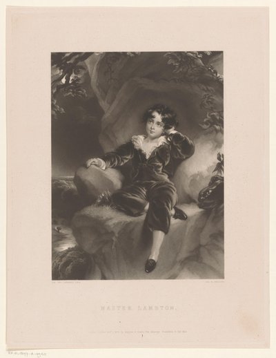 Portret Charlesa Williama Lambtona Portret van Charlesa Williama Lambtona autorstwa George Henry Phillips