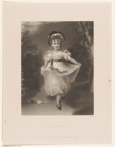 Portret Louisa Georgina Augusta Anne Murray Panna Murray (tytuł na obiekcie) autorstwa George Henry Phillips