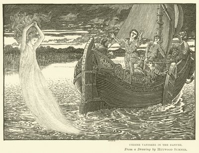 Undine znika w Dunaju autorstwa George Heywood Maunoir Sumner