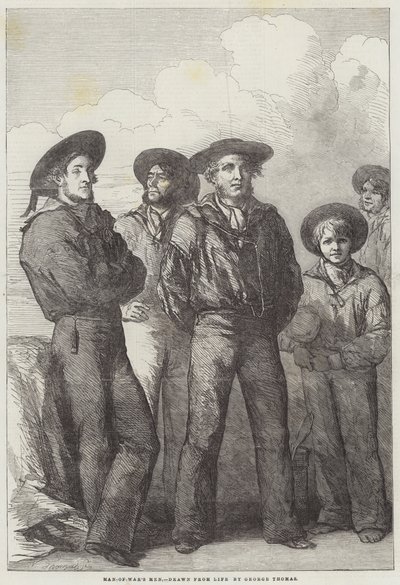 Żołnierze wojenni autorstwa George Housman Thomas