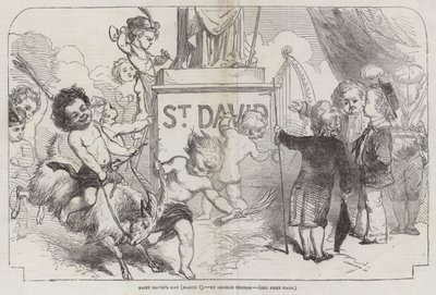 Dzień Świętego Dawida (1 marca) autorstwa George Housman Thomas