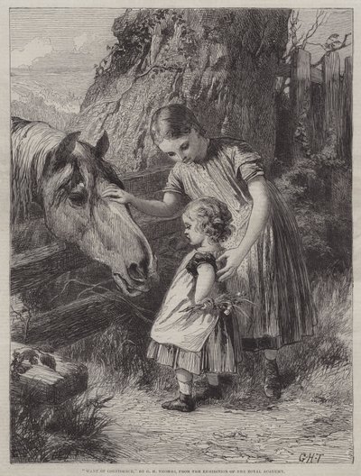 Brak zaufania autorstwa George Housman Thomas