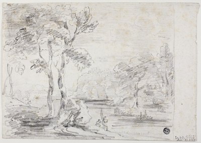 Krajobraz Arkadii, 1805 autorstwa George Howland Beaumont